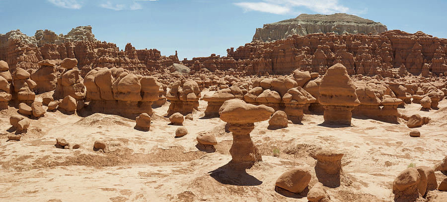 Goblin Valley Panorama Photograph by Aaron Spong