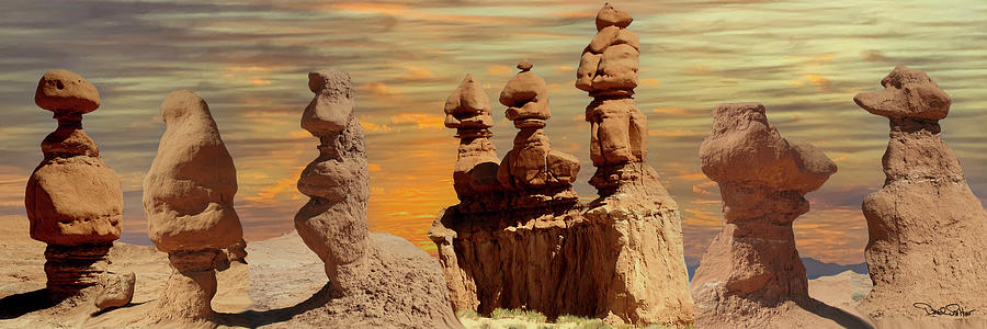 Goblins from Utah Photograph by David Salter
