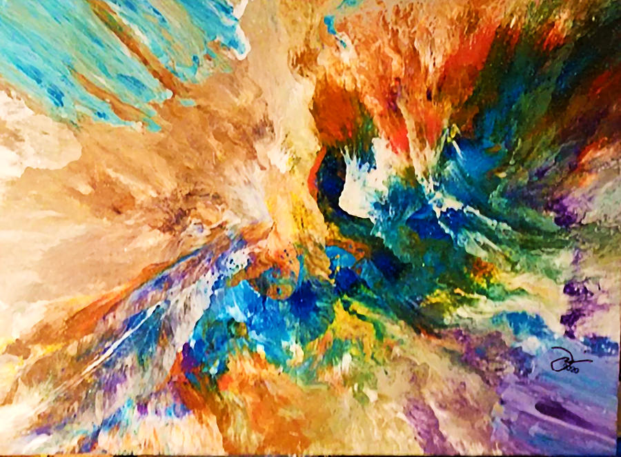 red angelic paint