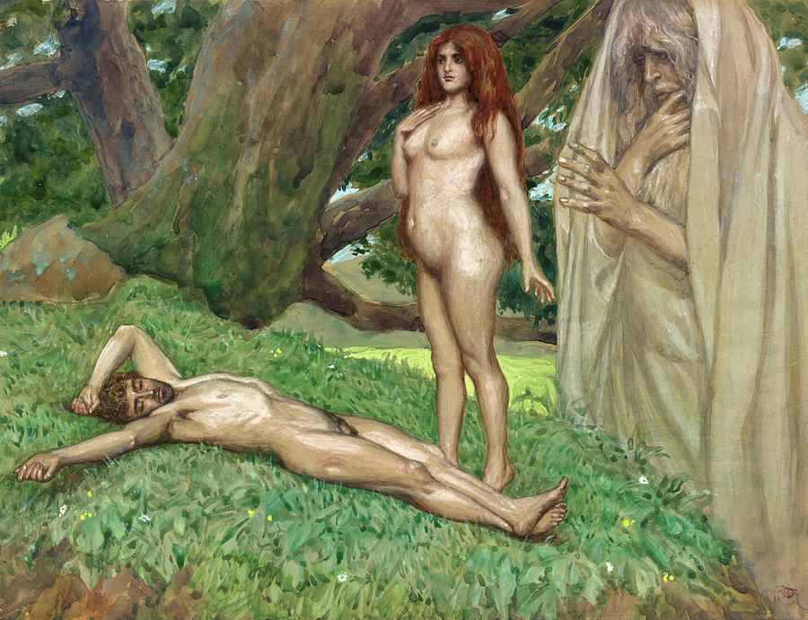 God Creates Eve while Adam is Asleep by James Tissot