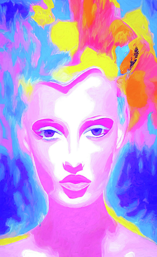 God/Goddess of Transgender 2 Digital Art by Pamela Cooper
