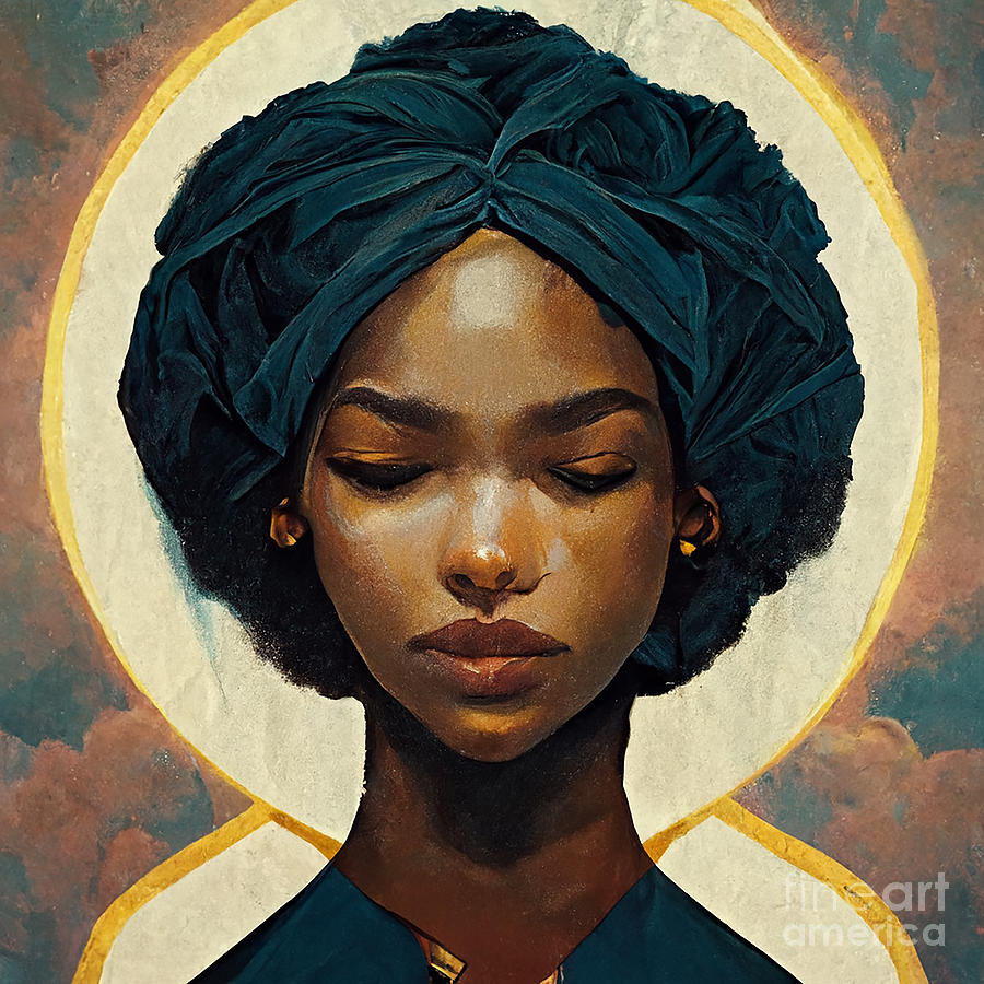 God Is A Black Woman 3 Digital Art By Kelle Hines - Fine Art America