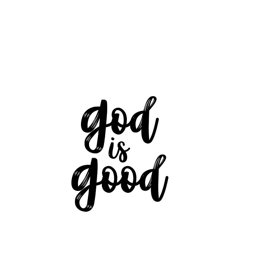 God is good Poster nostalgia 70s Painting by Davis Davies | Fine Art ...