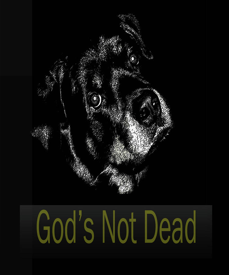 God Is Not Dead 13  Digital Art by Miss Pet Sitter