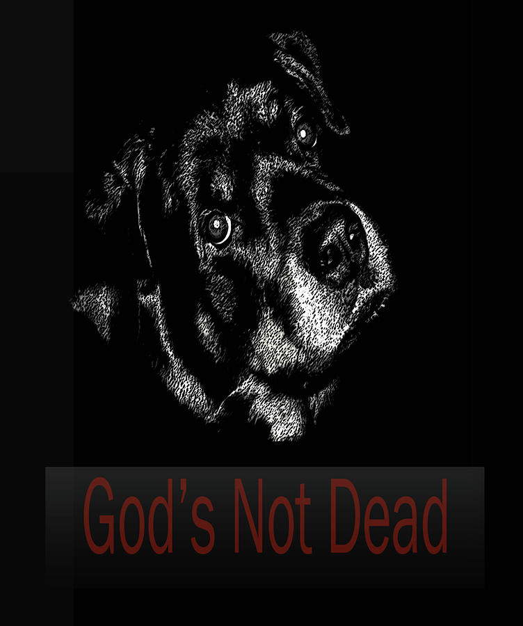 God Is Not Dead 14	 Digital Art by Miss Pet Sitter