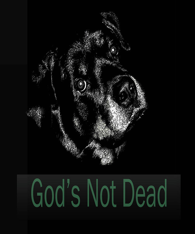 God Is Not Dead 17  Digital Art by Miss Pet Sitter