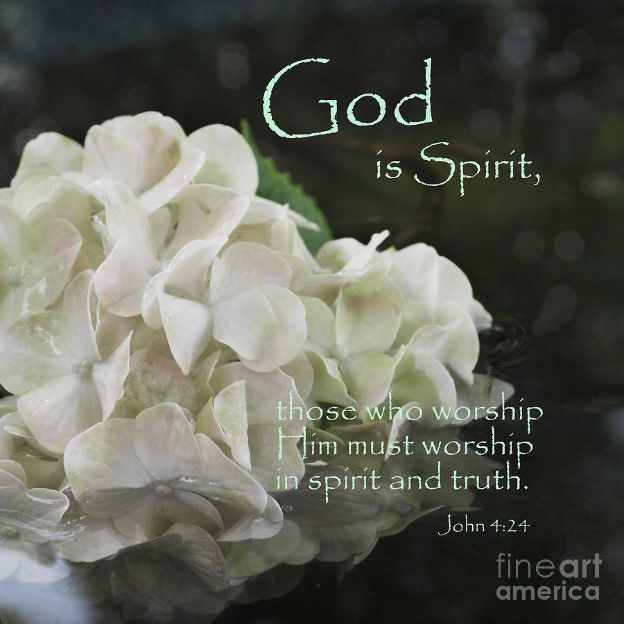 God is Spirit Photograph by Ella Kaye Dickey