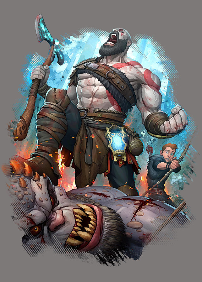 tyr god of war' Sticker