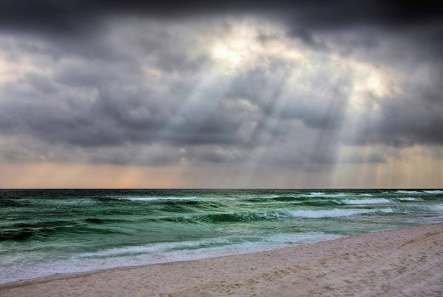 God On the Emerald Coast Photograph by JC Findley