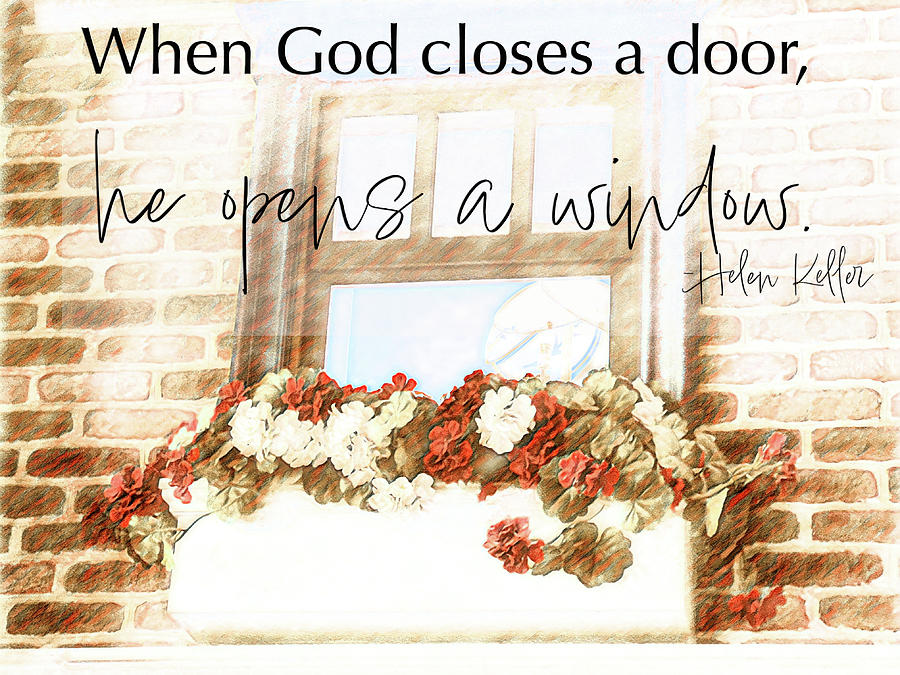 God Opens a Window Digital Art by JoDee Luna - Pixels