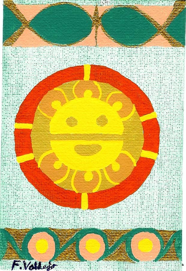 God taino sun Digital Art by Francisco Vallejo - Pixels