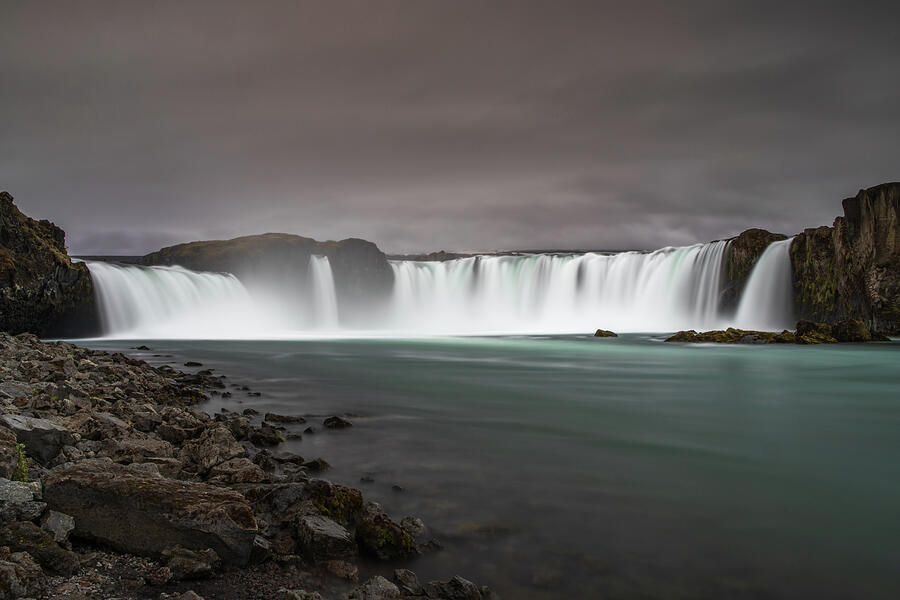 Godafoss From The Lower Tier, Iceland - Version 2 Photograph by Adrian Hendroff