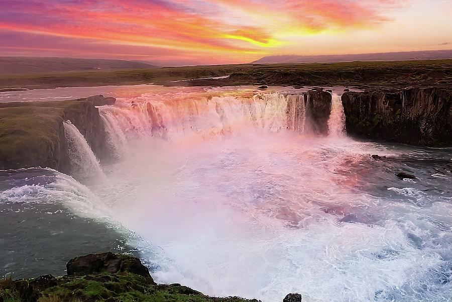 Godafoss Iceland Photograph by Glenn Roquemore - Fine Art America