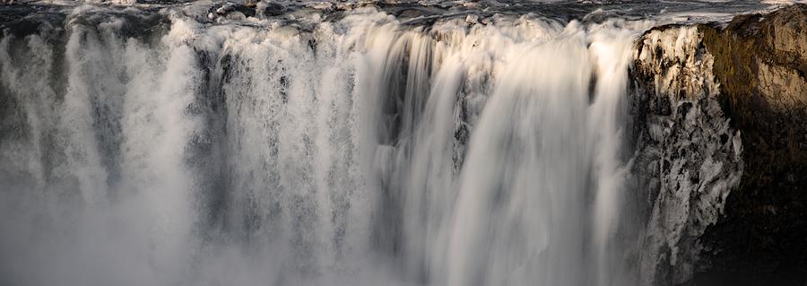 Godafoss waterfall Photograph by Robert Grac
