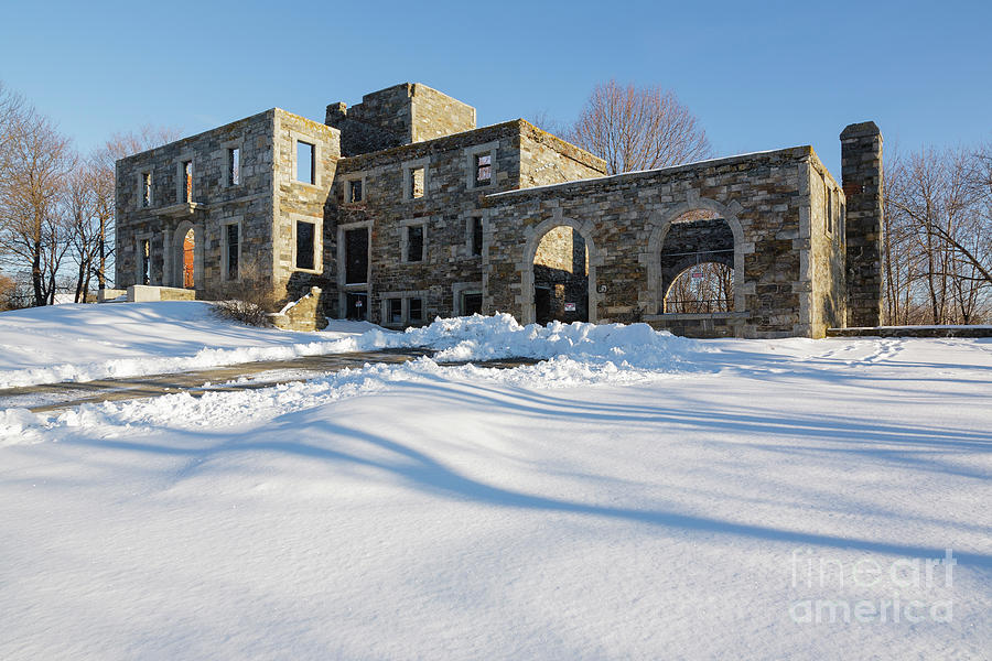 Architecture Photograph - Goddard Mansion - Cape Elizabeth Maine by Erin Paul Donovan