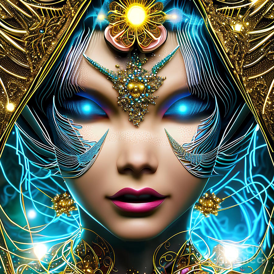 Goddess Fantasy Digital Art by Jan Bechtum - Fine Art America