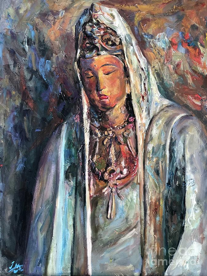 Goddess Painting by Jieming Wang