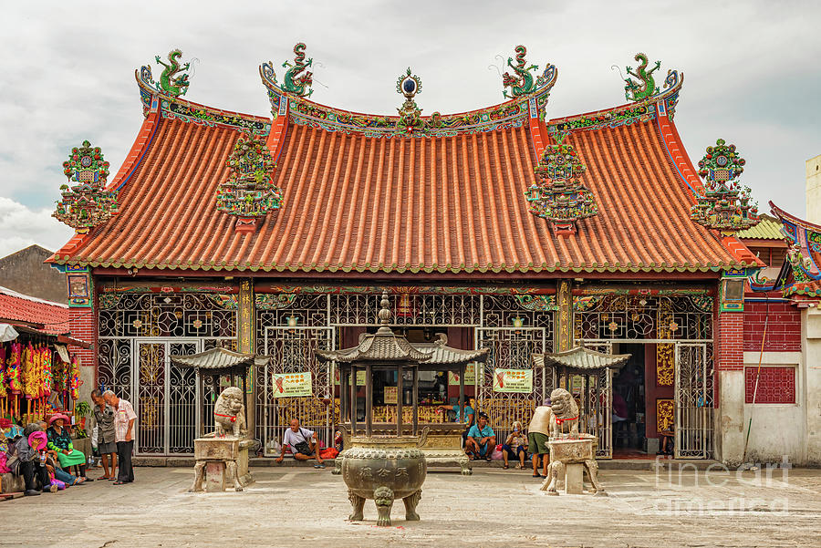 Goddess of Mercy Temple in George Town, Penang, Malaysia. Photograph by ...