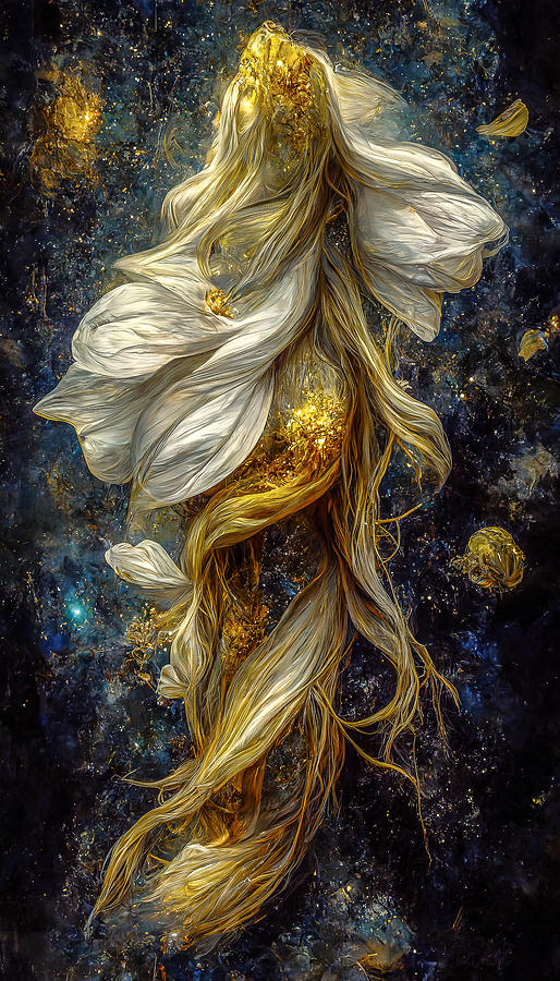 Goddess Of The Universe Digital Art by Wes and Dotty Weber