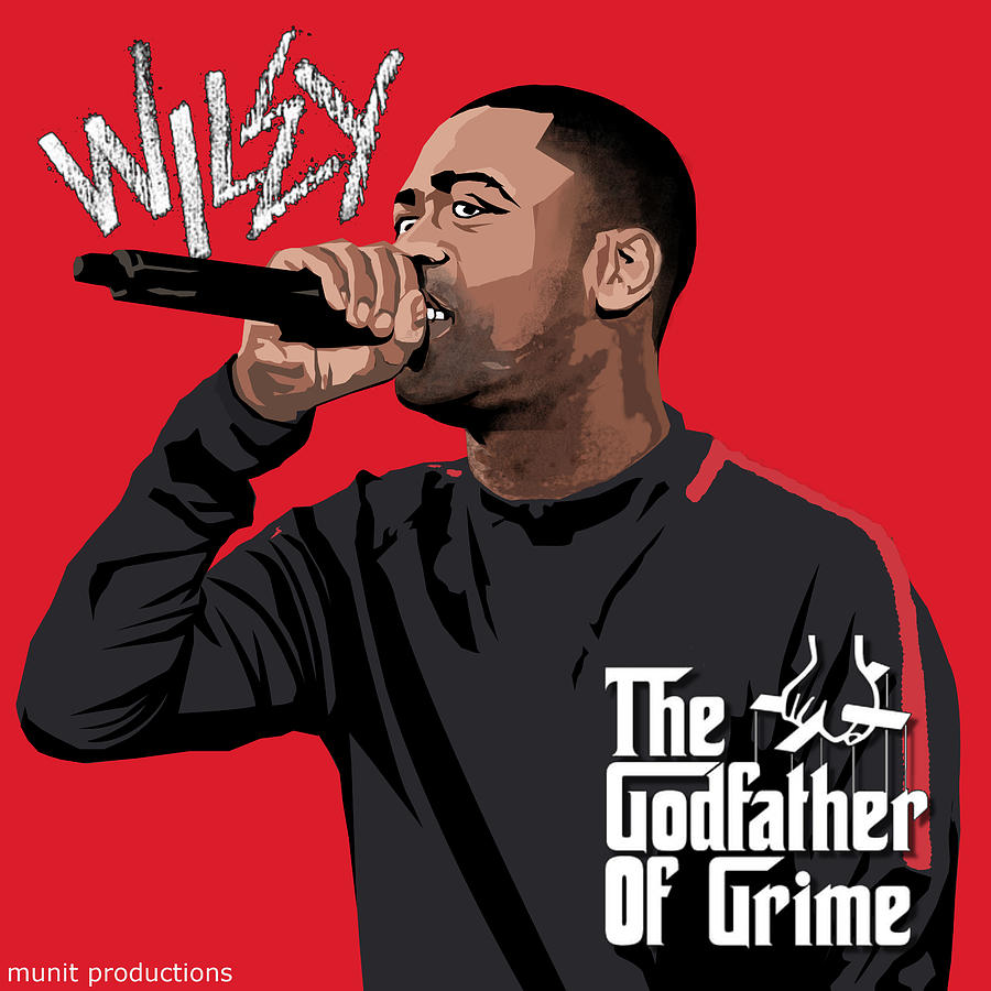 Godfather Of Grime Digital Art By Michael Guy