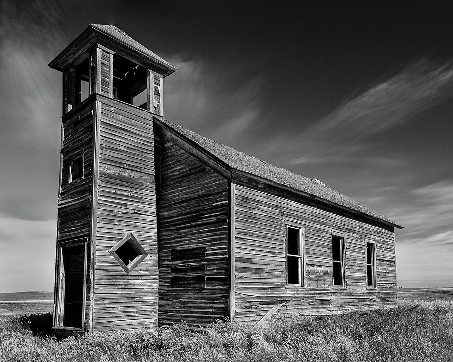 Gods House in Gods Country - 4X5 Photograph by Mike Lee