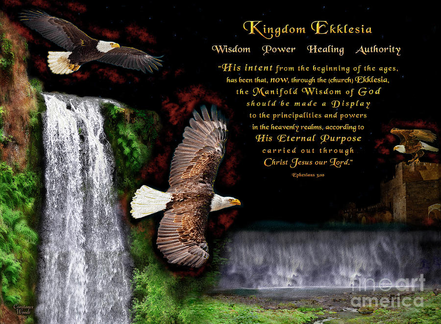 Gods Kingdom Ekklesia Digital Art by Constance Woods