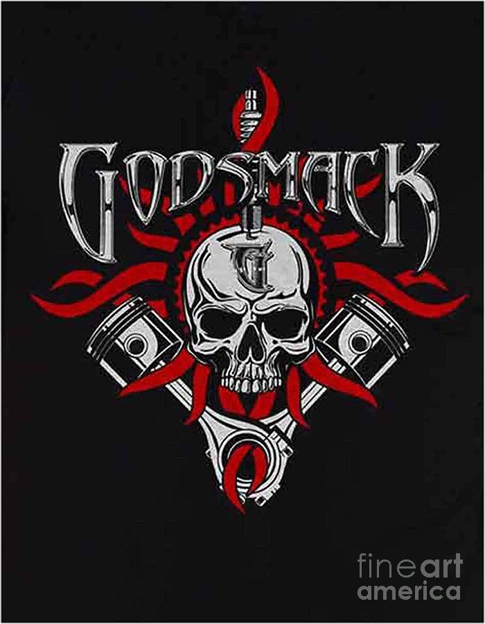 Godsmack band logo Digital Art by Danilo