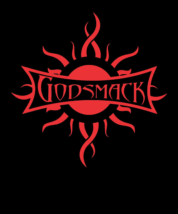 Godsmack red Poster summer Painting by Matilda Mark - Pixels