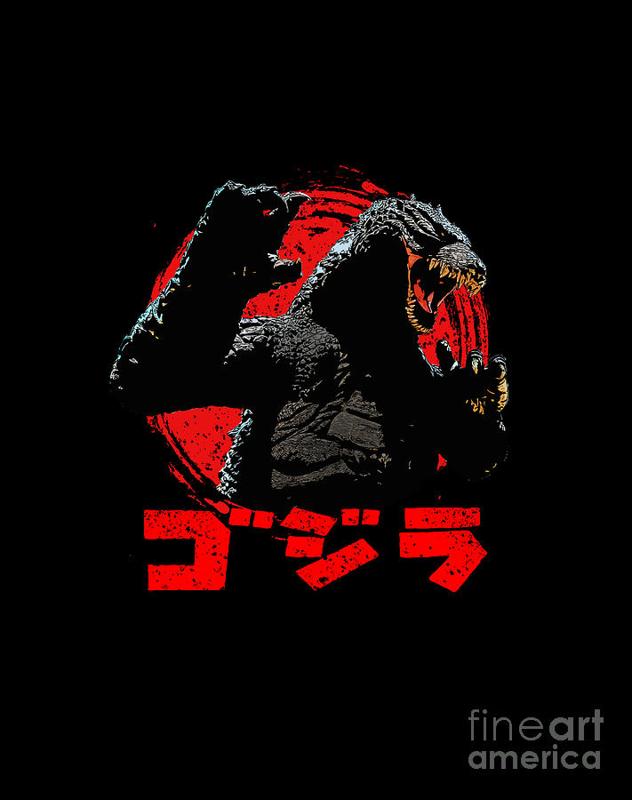 Godzilla Japanese Digital Art by Achmad Kurniawan - Fine Art America