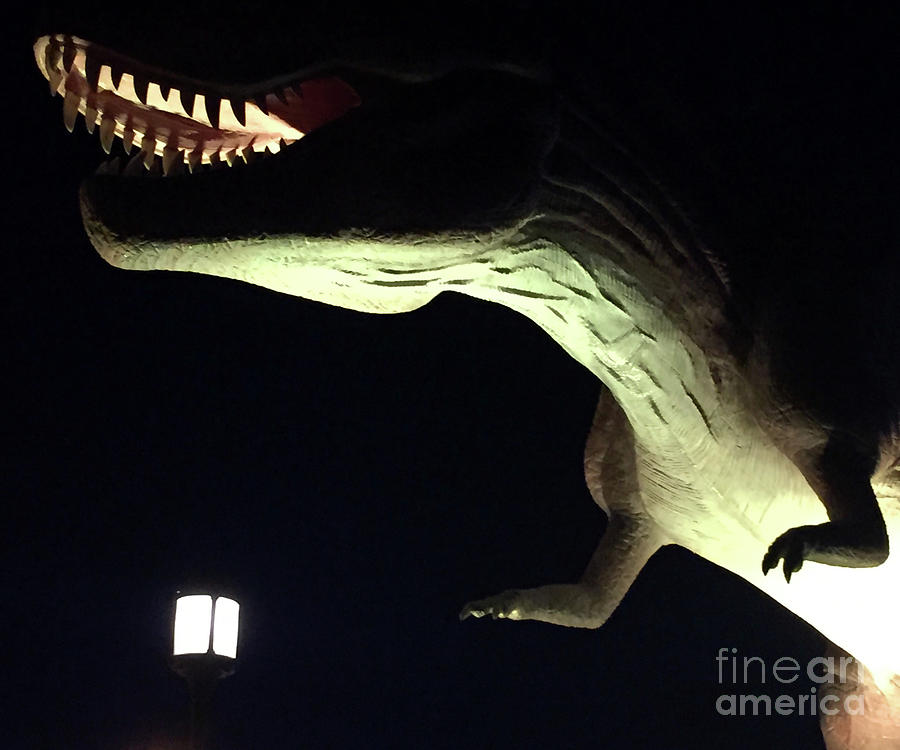 Godzilla-like creature Photograph by Paula Joy Welter