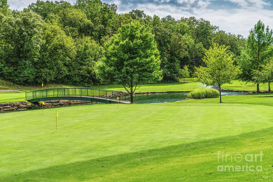 Golf Course Green Photograph by Jennifer White
