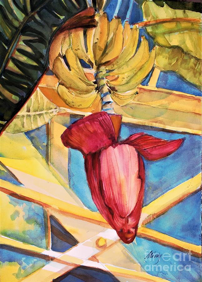 Going Bananas Painting by Mindy Newman
