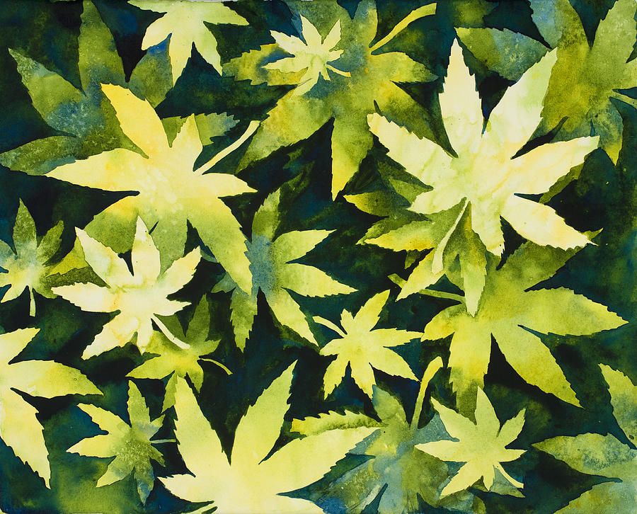 Going Green Painting by Mary Giacomini