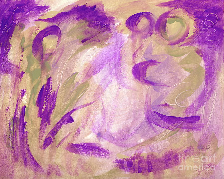 Going In Circles Painting - Going in Circles Abstract Expressionist Painting by Itaya Lightbourne Going In Circles Painting - Going in Circles Abstract Expressionist Painting by Itaya Lightbourne