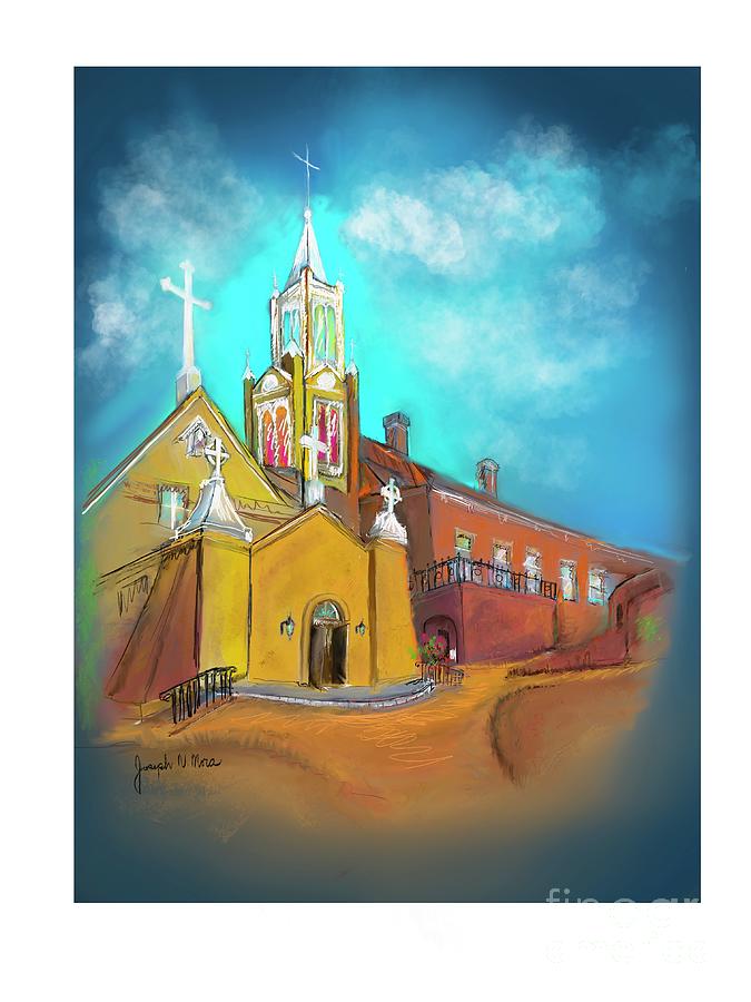 Going to Church? Digital Art by Joseph Mora