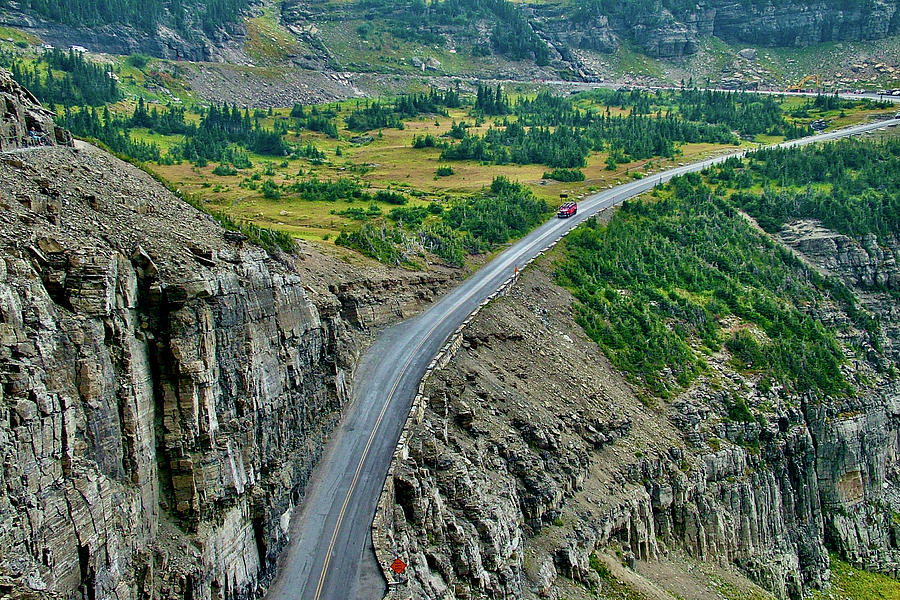 Going To The Sun Road Glacier National Park Montana Photograph By   Going To The Sun Road Glacier National Park Montana Ruth Hager 