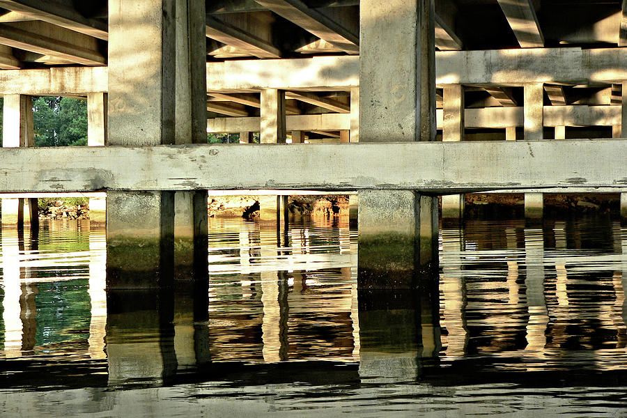 Going Under The Bridge Photograph by Kathy K McClellan