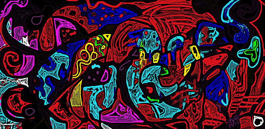 Going With It Painting by Sonja Kraft Going With It Painting by Sonja Kraft