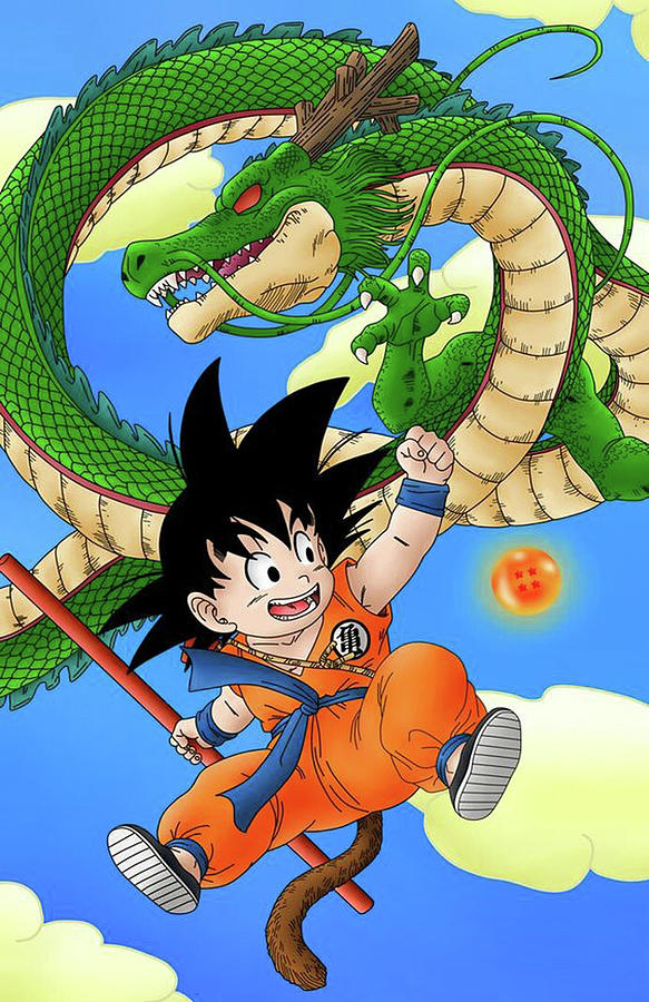 Goku And Dragon Photograph by Kitty Altenwerth - Fine Art America