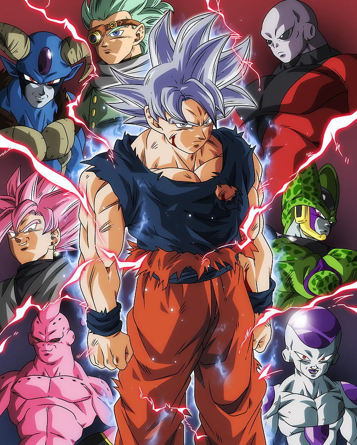 Goku and Enemies Digital Art by Lac Lac | Pixels