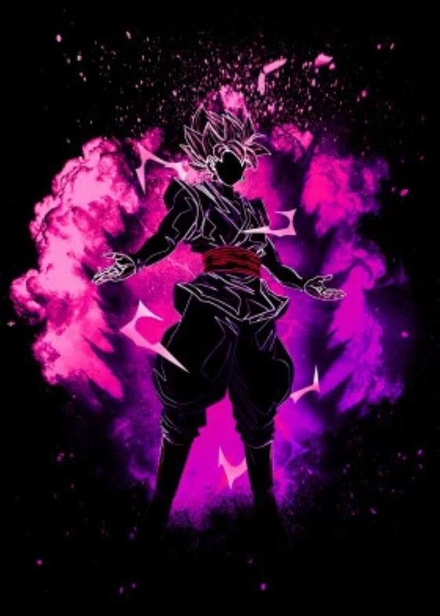 goku black Poster Digital Art by Jeffery Hampton | Pixels