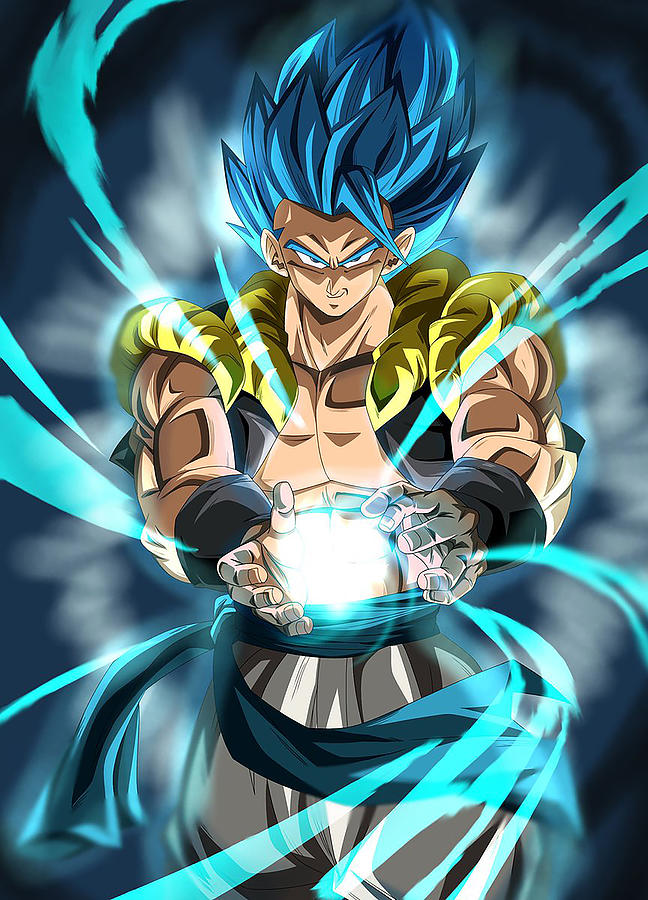 Goku Blue #3 Digital Art by Lac Lac - Fine Art America