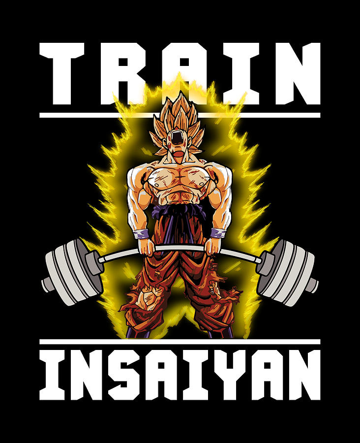 Goku Deadlift - Train Insaiyan Digital Art by Matthew Chan - Fine Art ...