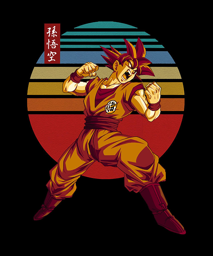 Goku Super Saiyan Logo Drawing by DNT Prints - Pixels