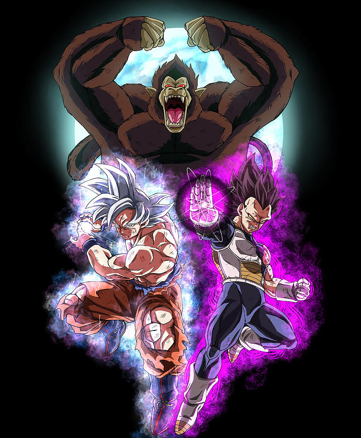 Goku MUI Y Vegeta UE Digital Art By Lac Lac | Pixels