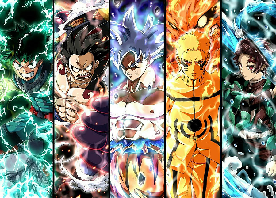 Este é o motivo pelo qual Goku, Naruto, Luffy e outros personagens