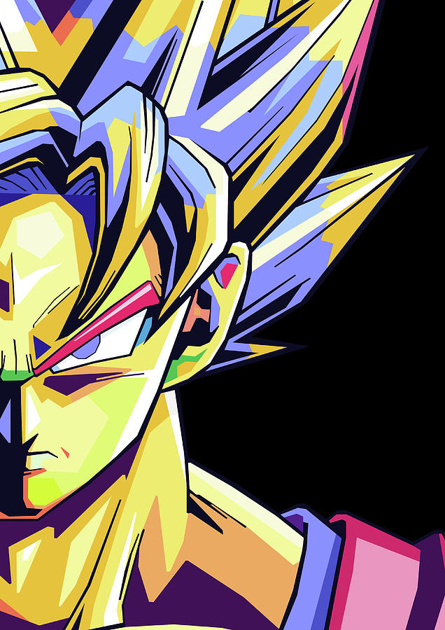 Goku Digital Art by NganTHREE Art | Pixels