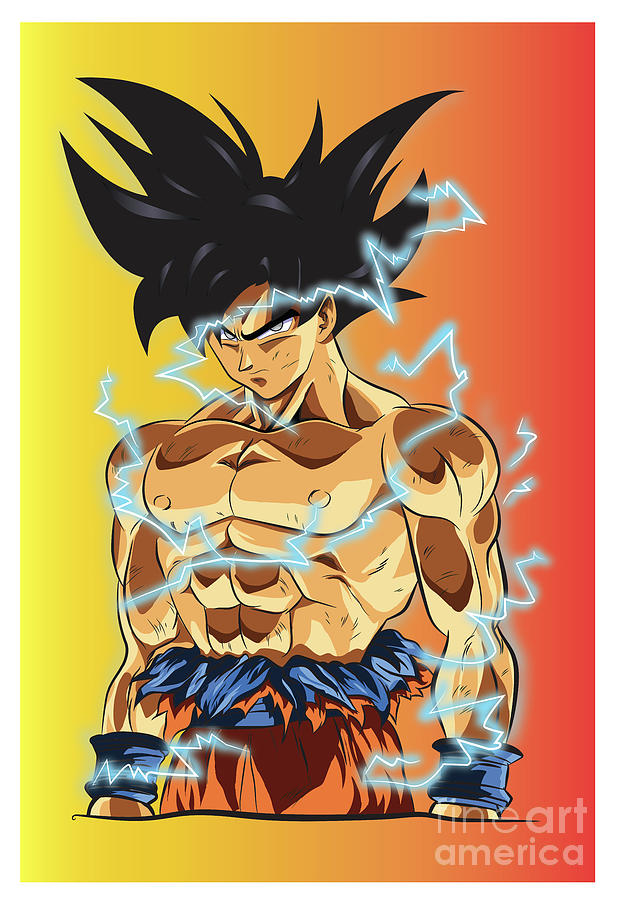 Goku - Dragon Ball Z - Psykhedelix Inc. - Digital Art