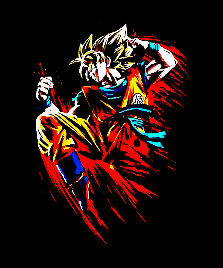 Dragon Ball Son Goku Super Saiyan | Metal Print