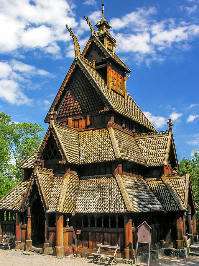 Gol Stave Church Photograph by David Berg - Pixels